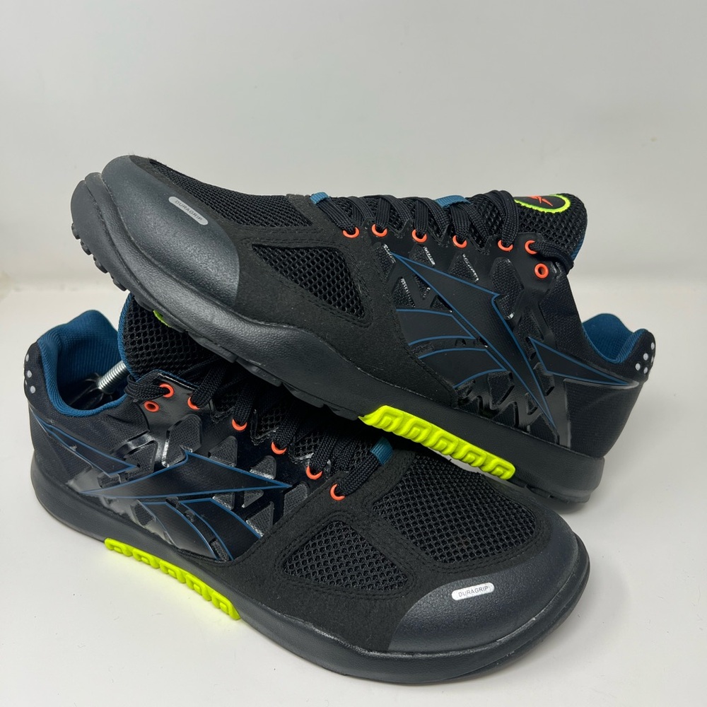 Size 12- Reebok Nano 2.0 Black Digital Coral Men's Training Shoes Sneakers